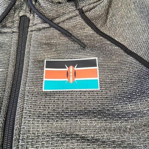 Nike Tech Fleece Kenya SZ Medium Women Full-Zip Hoodie Charcoal Gray CT4116-001 - Picture 4 of 6